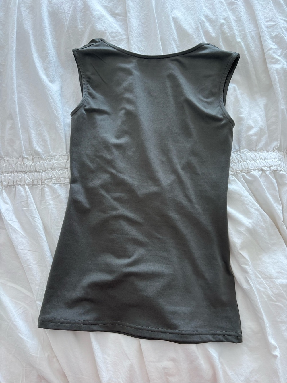 High Neck Low Back Tank Top - Weekday